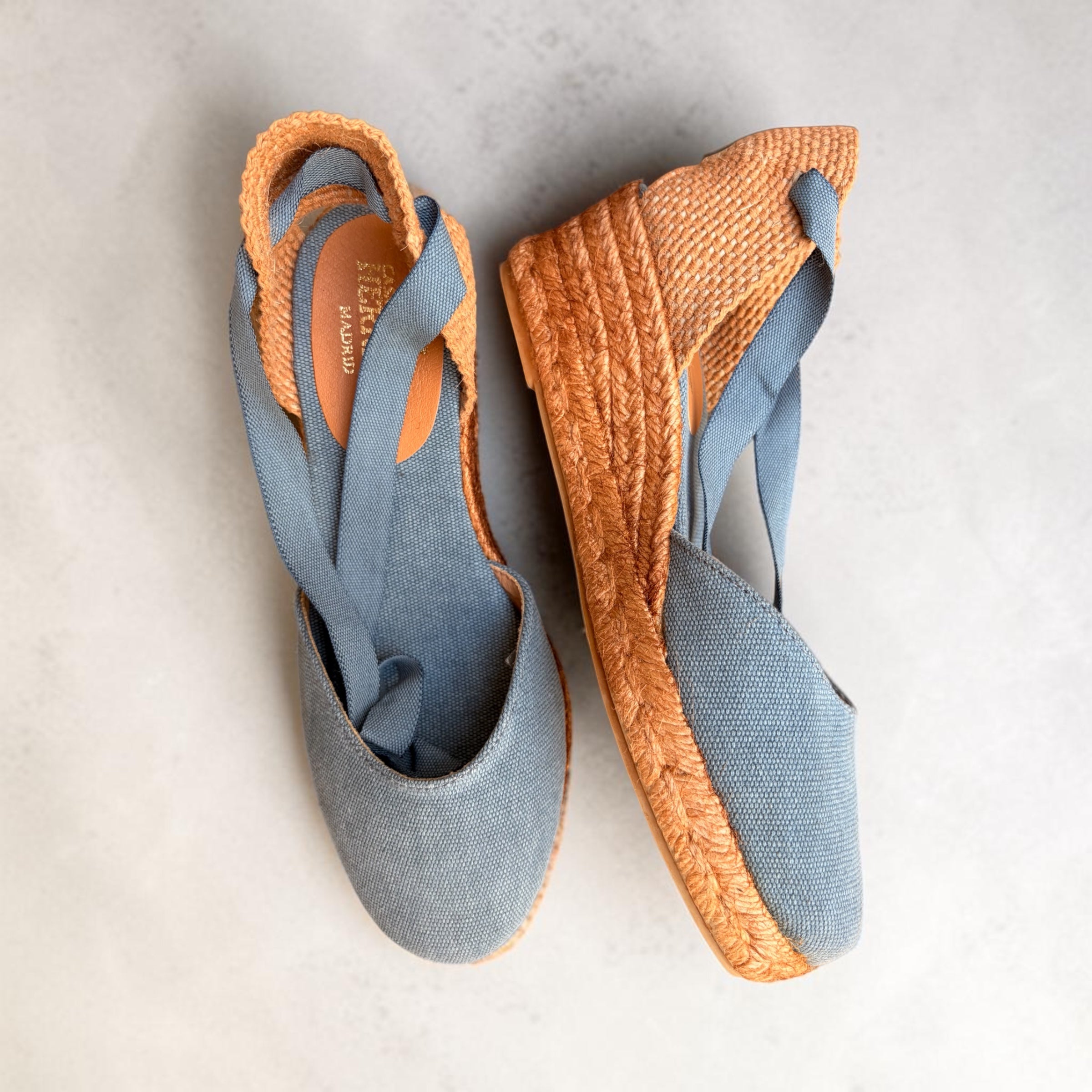 Alpargata Rioja Taco | Azul