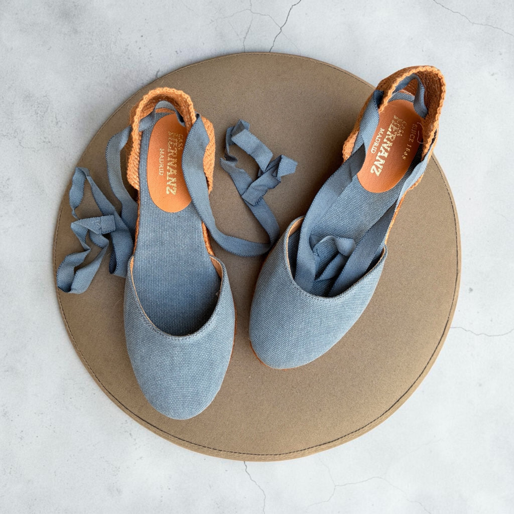 Alpargata Rioja Taco | Azul