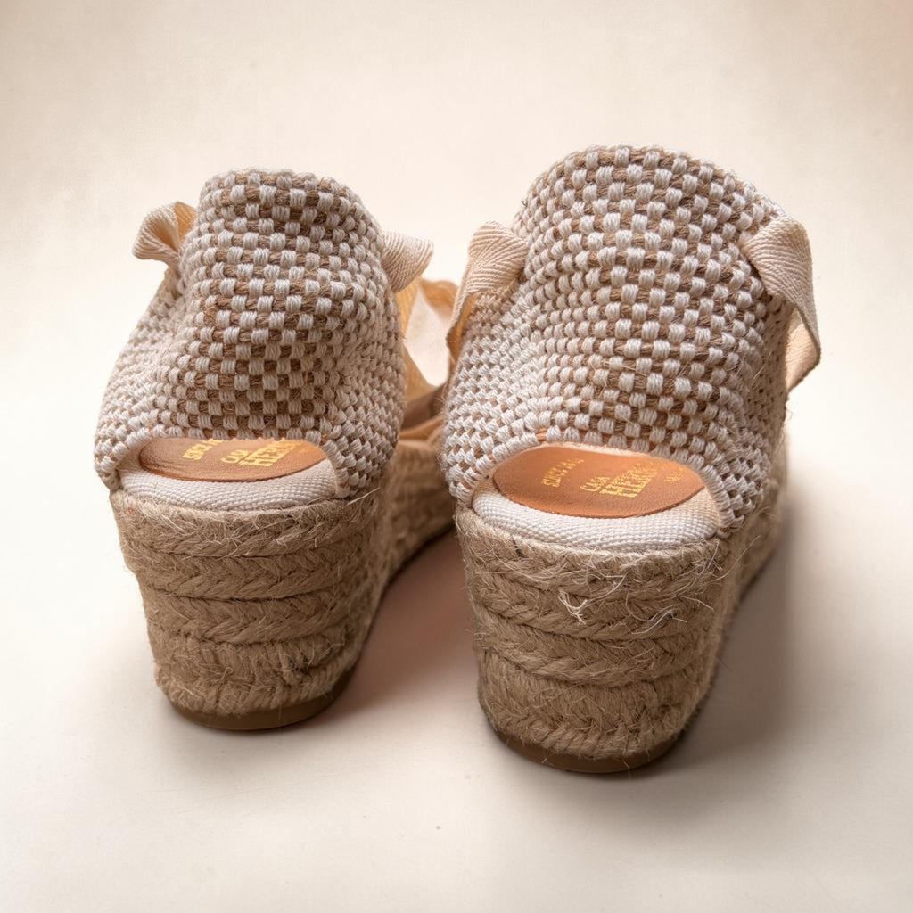 Alpargata Valencia Macramé | Hueso