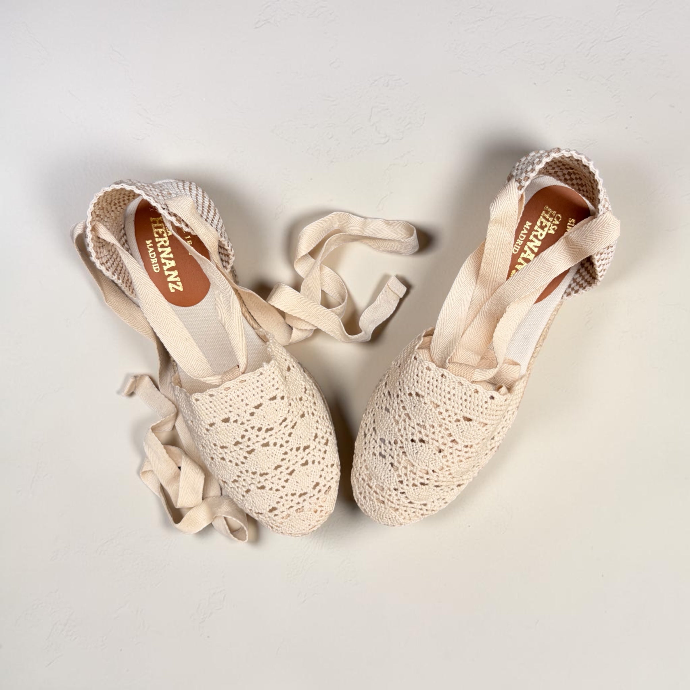 Alpargata Valencia Macramé | Hueso