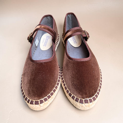 Alpargata Mary Jane Cleopatra | Marron
