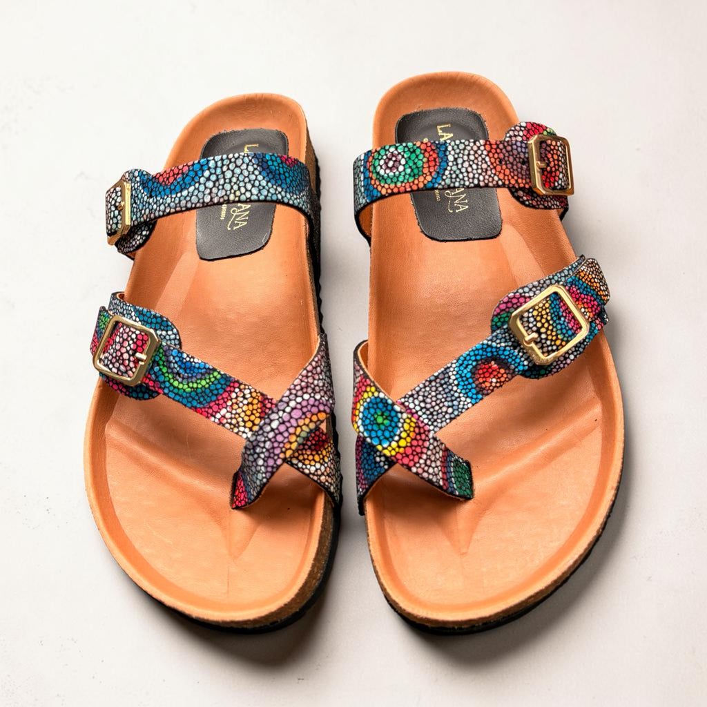 Sandalia Ibiza Mosaico | Multicolor