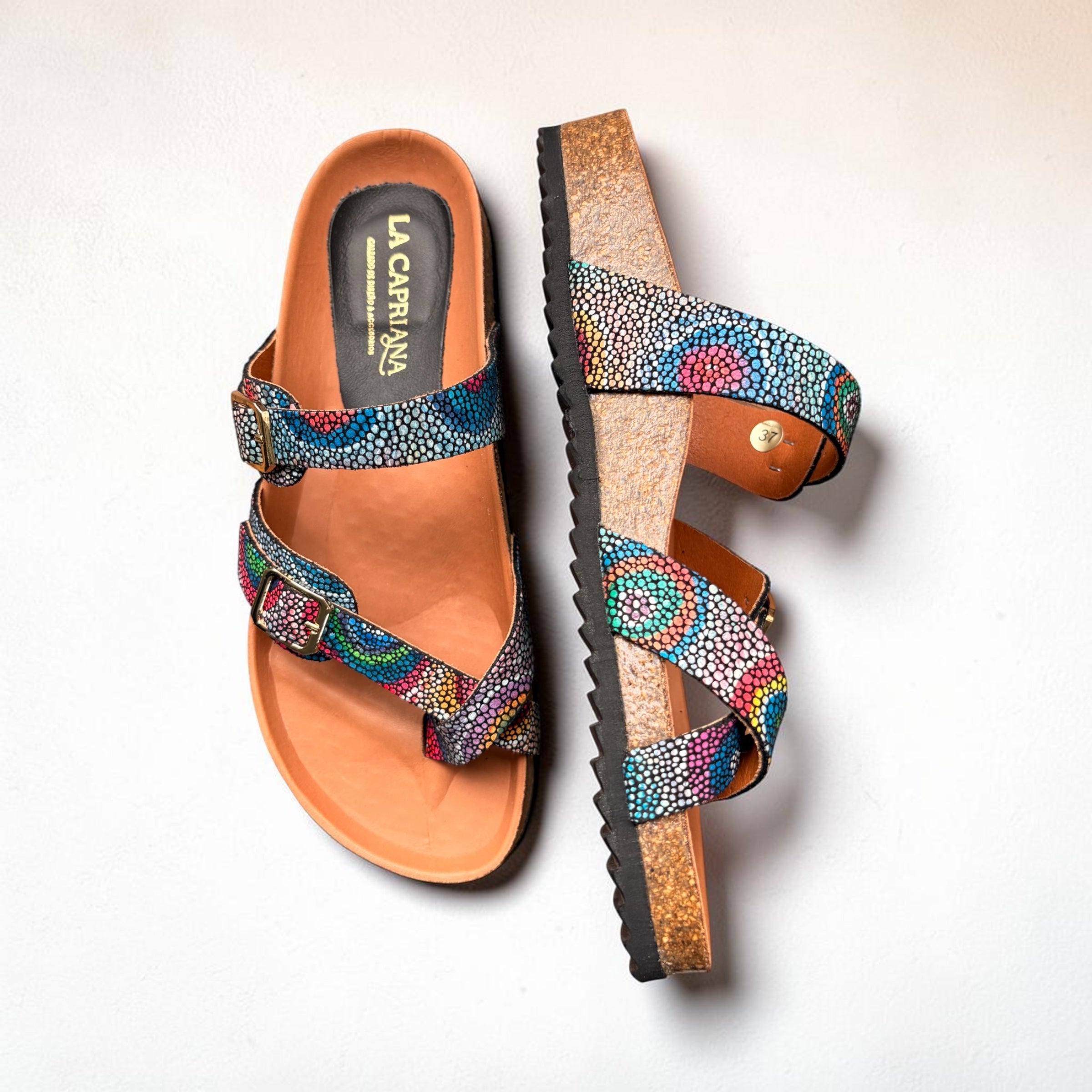 Sandalia Ibiza Mosaico | Multicolor
